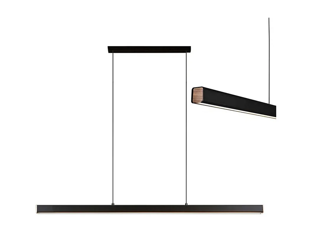 Lampe Suspendue Led Toolight App1448-Cp Black 100Cm