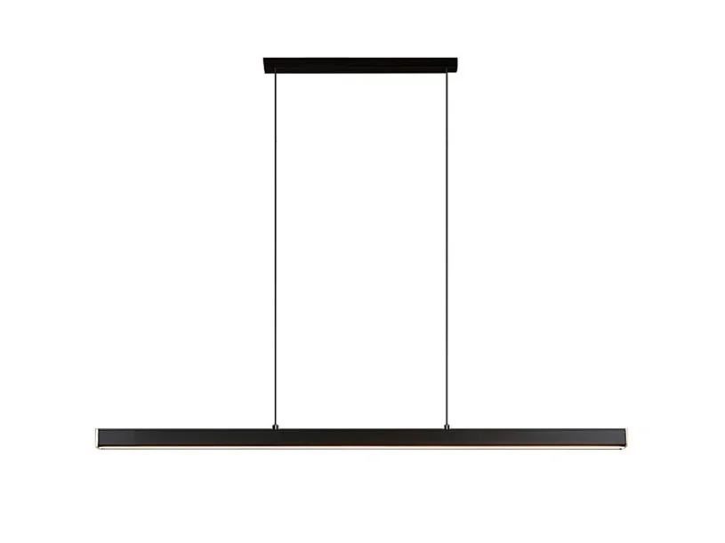 Candeeiro Suspenso Led Toolight App1448-Cp Black 100Cm
