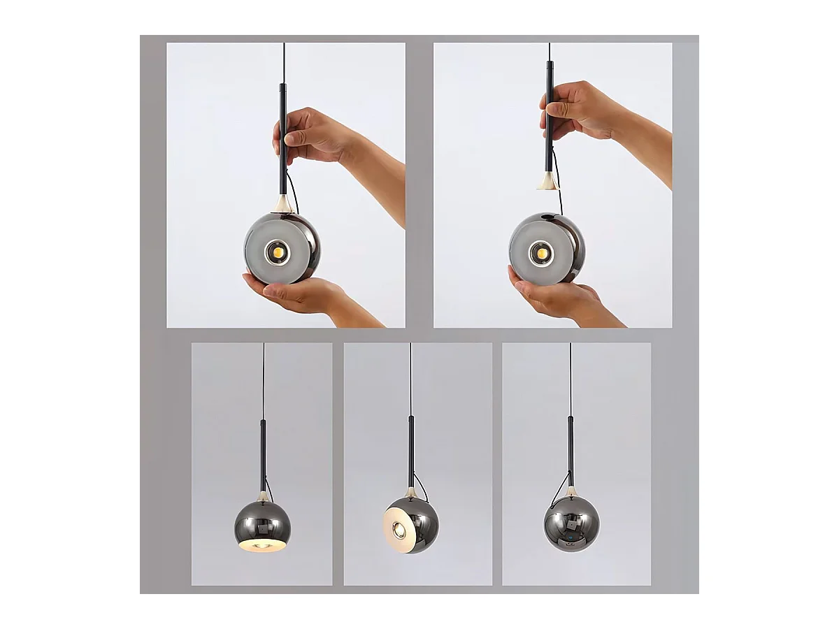 Hängelampe Led Toolight G086-1Cp Gold