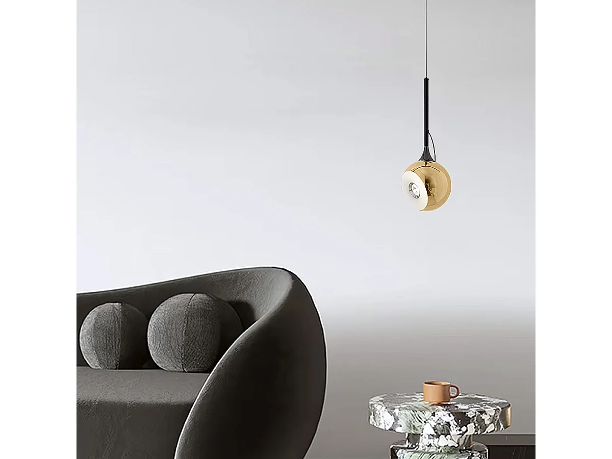 Lampe Suspendue Led Toolight G086-1Cp Gold