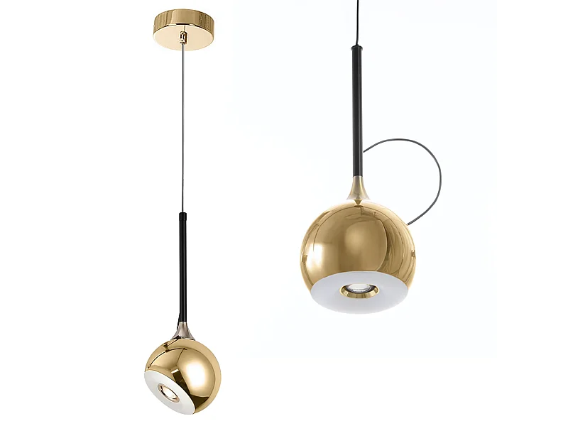 Lampe Suspendue Led Toolight G086-1Cp Gold