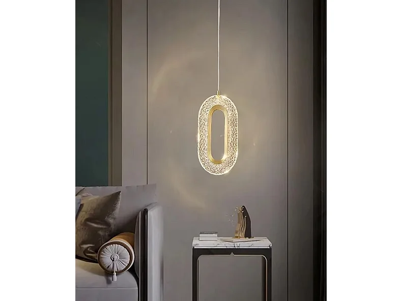 Candeeiro Suspenso Toolight G113-1Cp Gold