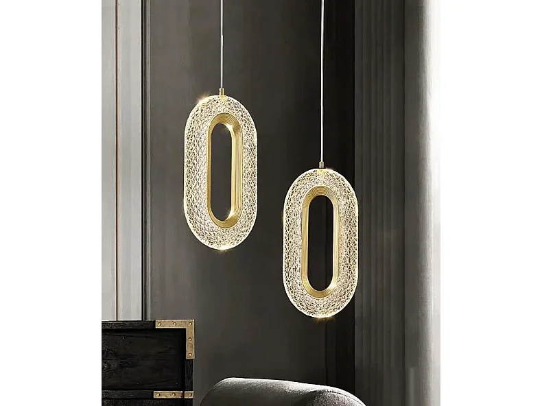 Candeeiro Suspenso Toolight G113-1Cp Gold