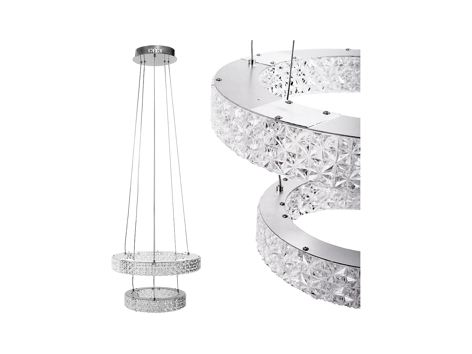 Lampe Suspendue Led Toolight Ms006-Cp Chrome