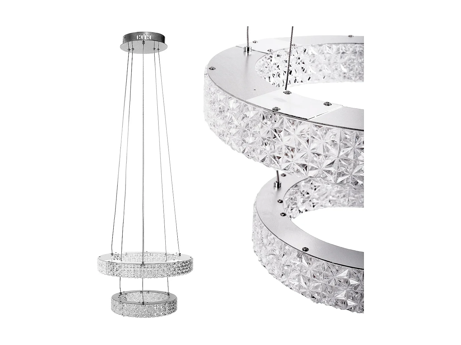 Lampe Suspendue Led Toolight Ms006-Cp Chrome