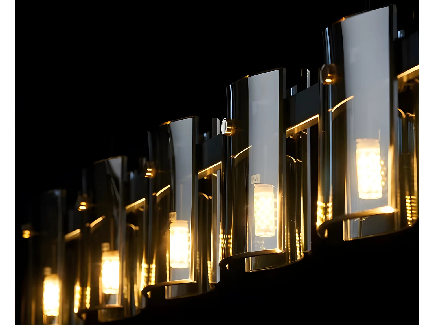 Lampe Suspendue Toolight App1706-5Cp Grey