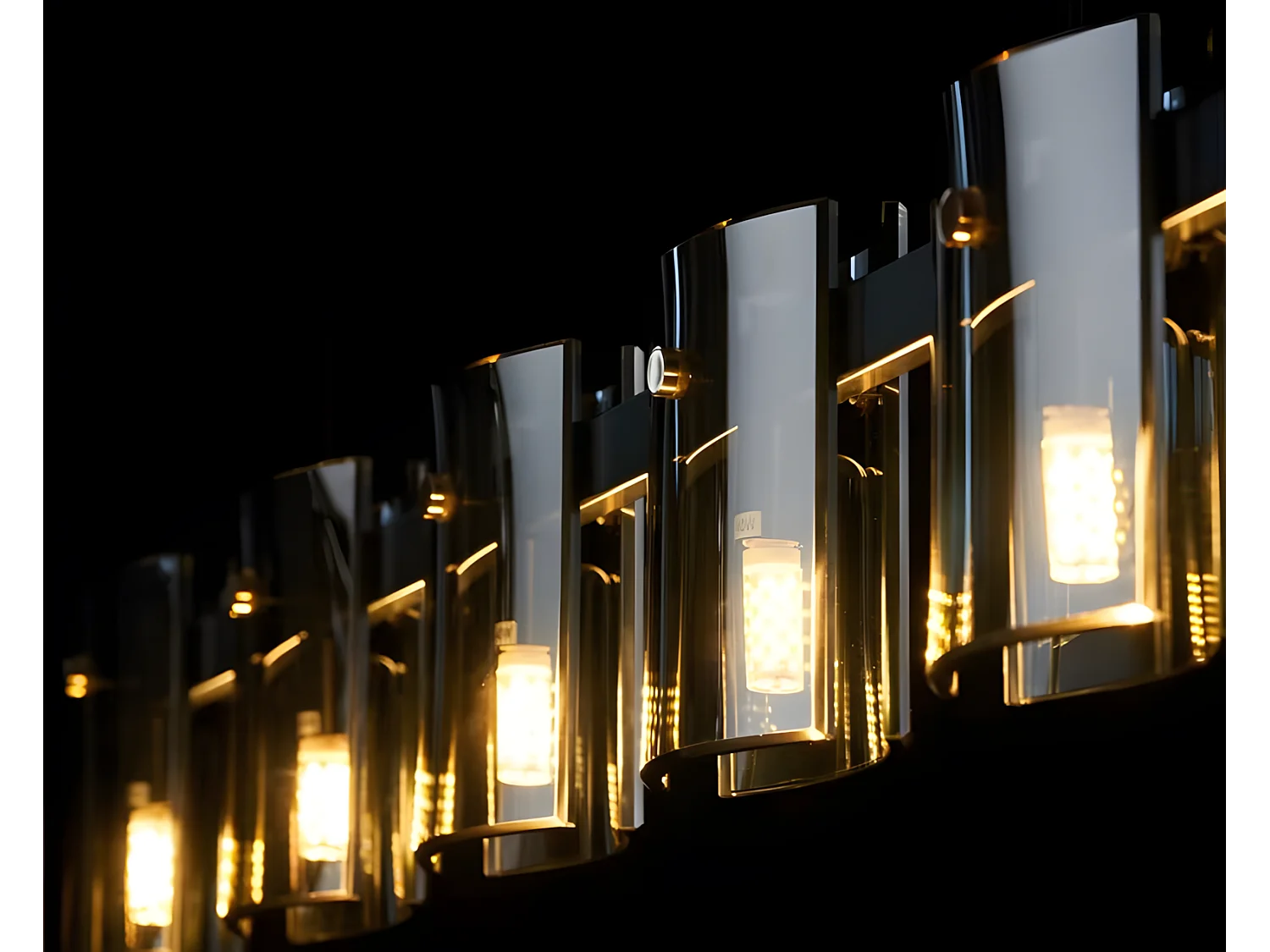 Lampe Suspendue Toolight App1706-5Cp Grey