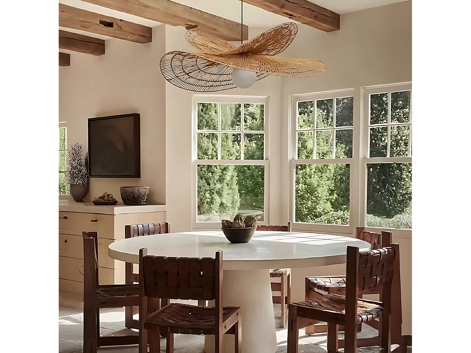 Hanglamp Toolight App1738-1Cp Beige 80Cm