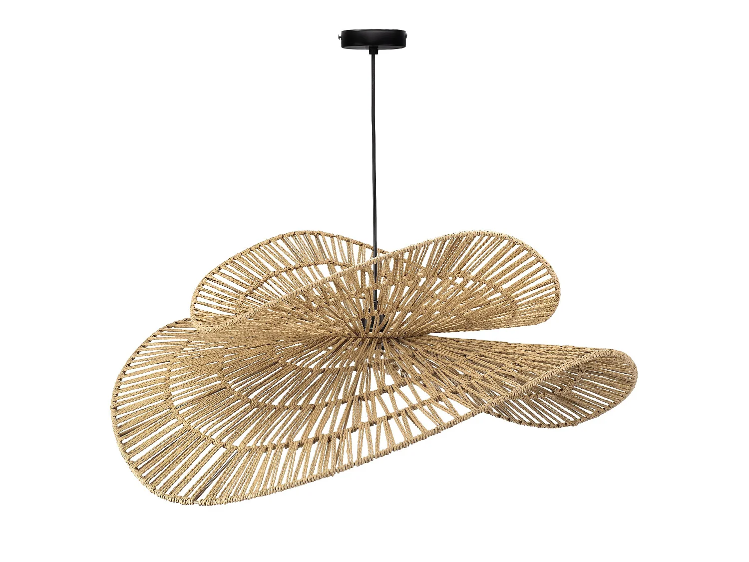 Lampe Suspendue Toolight App1738-1Cp Beige 80Cm