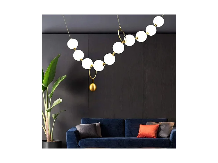 Lampe Suspendue Led Toolight App1444-10Cp Gold