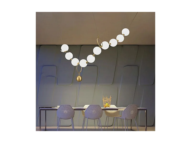 Lampe Suspendue Led Toolight App1444-10Cp Gold