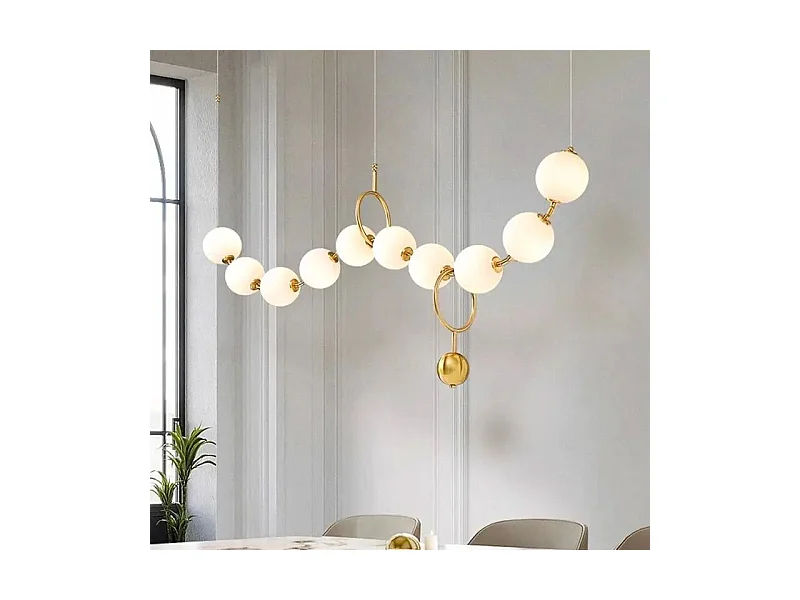 Lampe Suspendue Led Toolight App1444-10Cp Gold