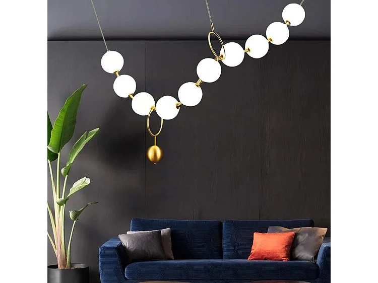 Lampe Suspendue Led Toolight App1444-10Cp Gold