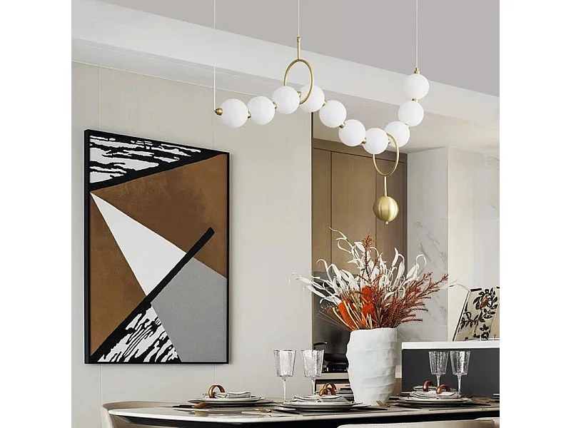 Lampe Suspendue Led Toolight App1444-10Cp Gold