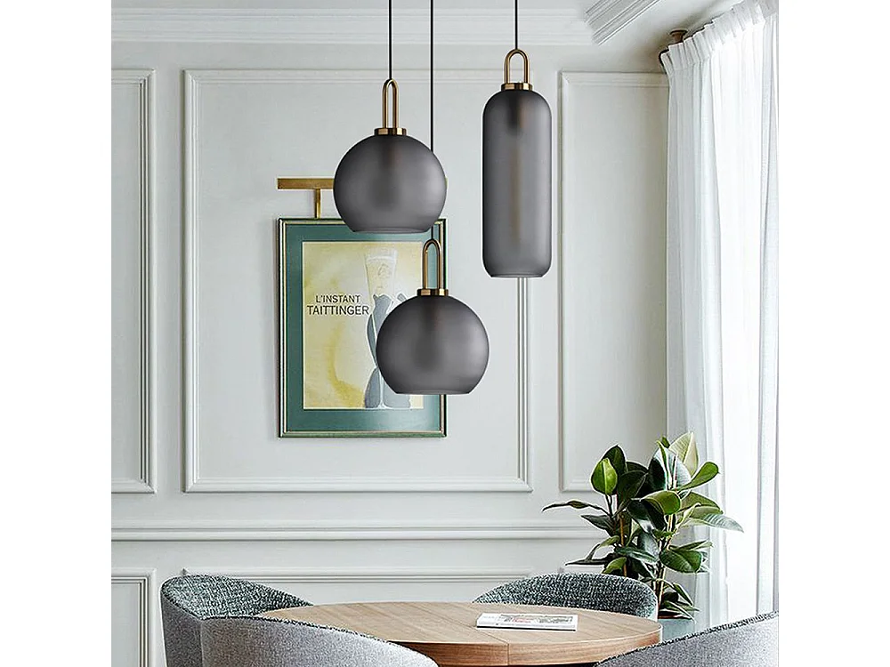 Lampe Suspendue Toolight App628-1Cp Grey