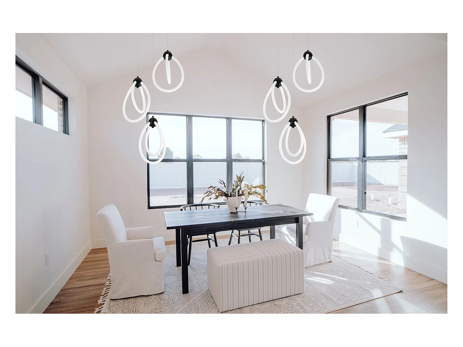 Lampe Suspendue Led Toolight G022-3Cpr Black