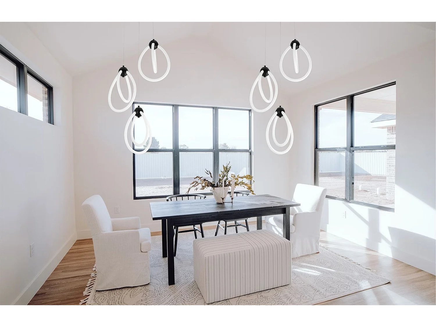 Lámpara Led Toolight G022-3Cpr Black