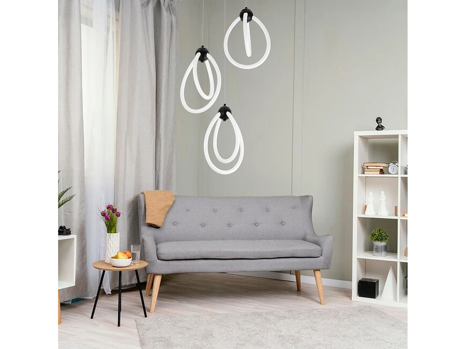 Lámpara Led Toolight G022-3Cpr Black