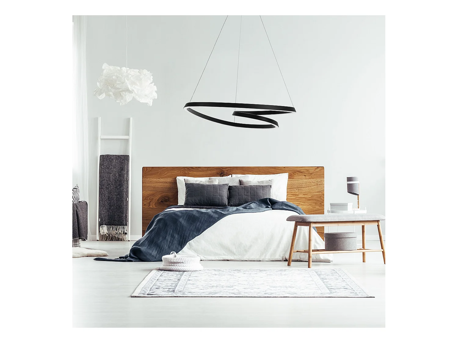 Lampe Suspendue Toolight App796-Cp Black