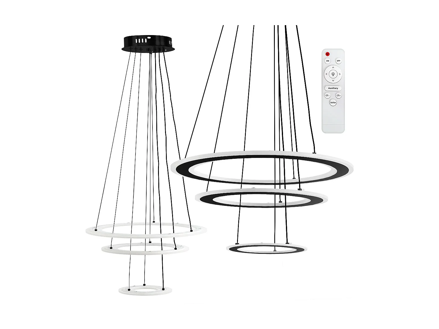 Lampada Led Toolight G040-3Cp Black