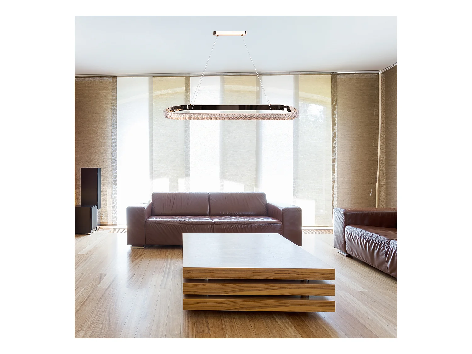 Lampe Suspendue Led Toolight App1751-Cp Gold 90