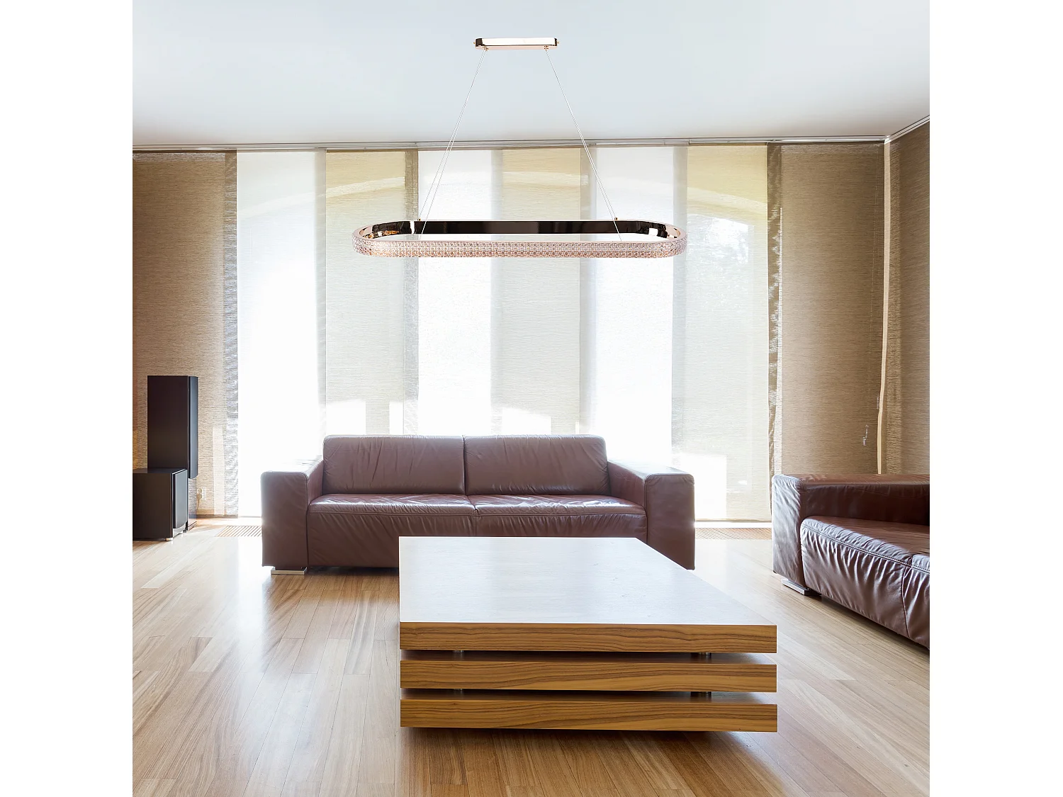 Lampe Suspendue Led Toolight App1751-Cp Gold 90