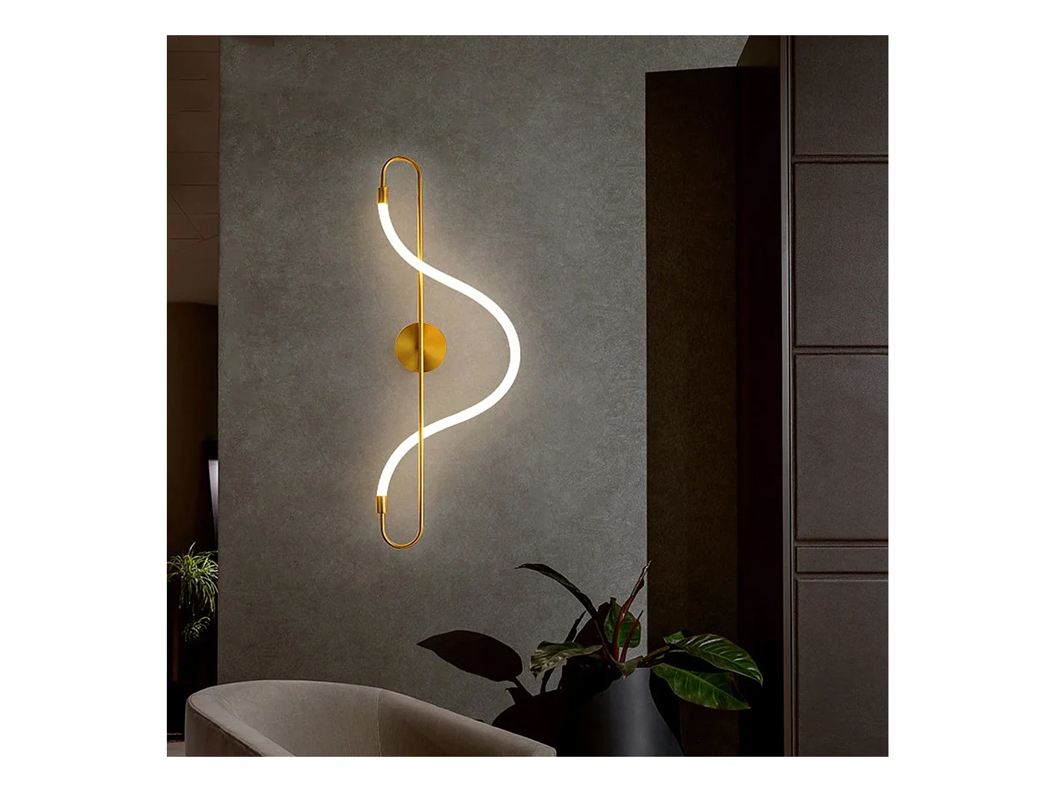 Lampe Suspendue Toolight App858-W Gold