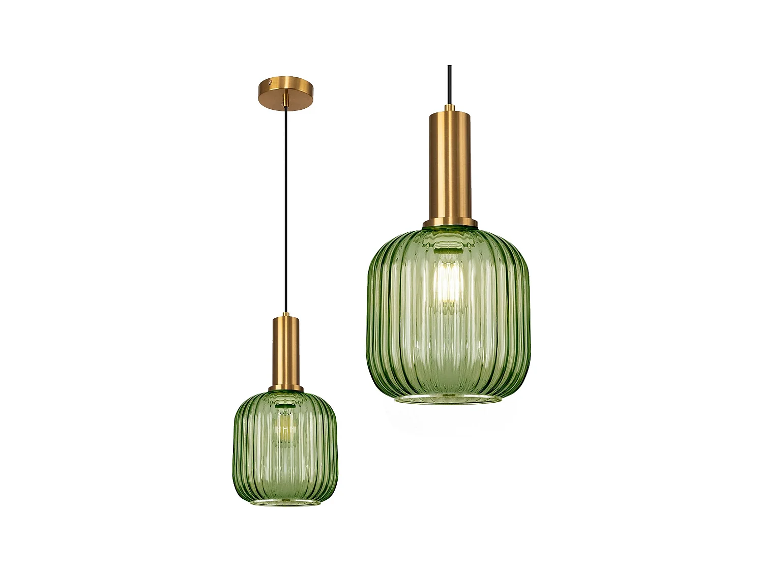 Lampe Suspendue Toolight App462-1Cp Green