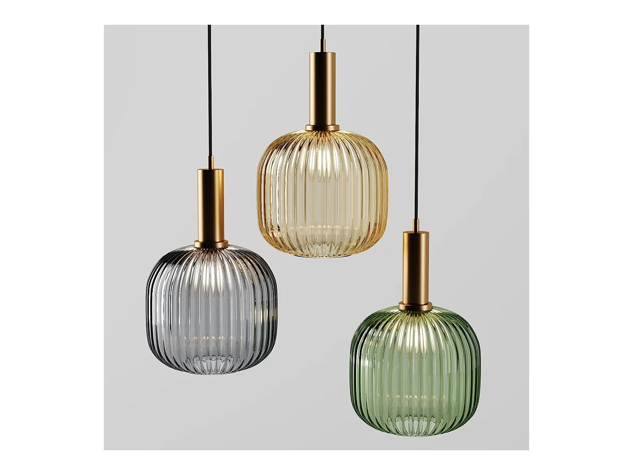 Lampe Suspendue Toolight App462-1Cp Green