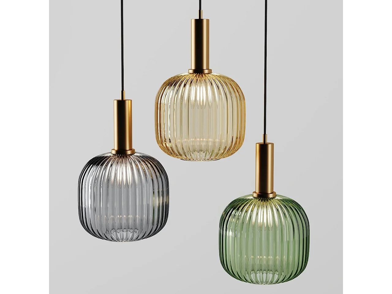 Lampe Suspendue Toolight App462-1Cp Green