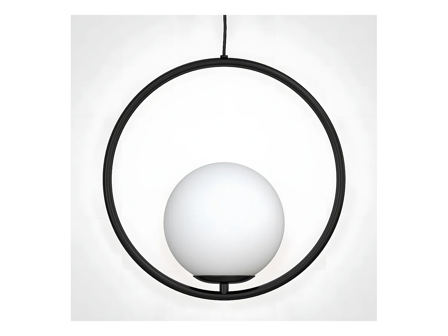 Lampe Suspendue Toolight G110-1W Black White