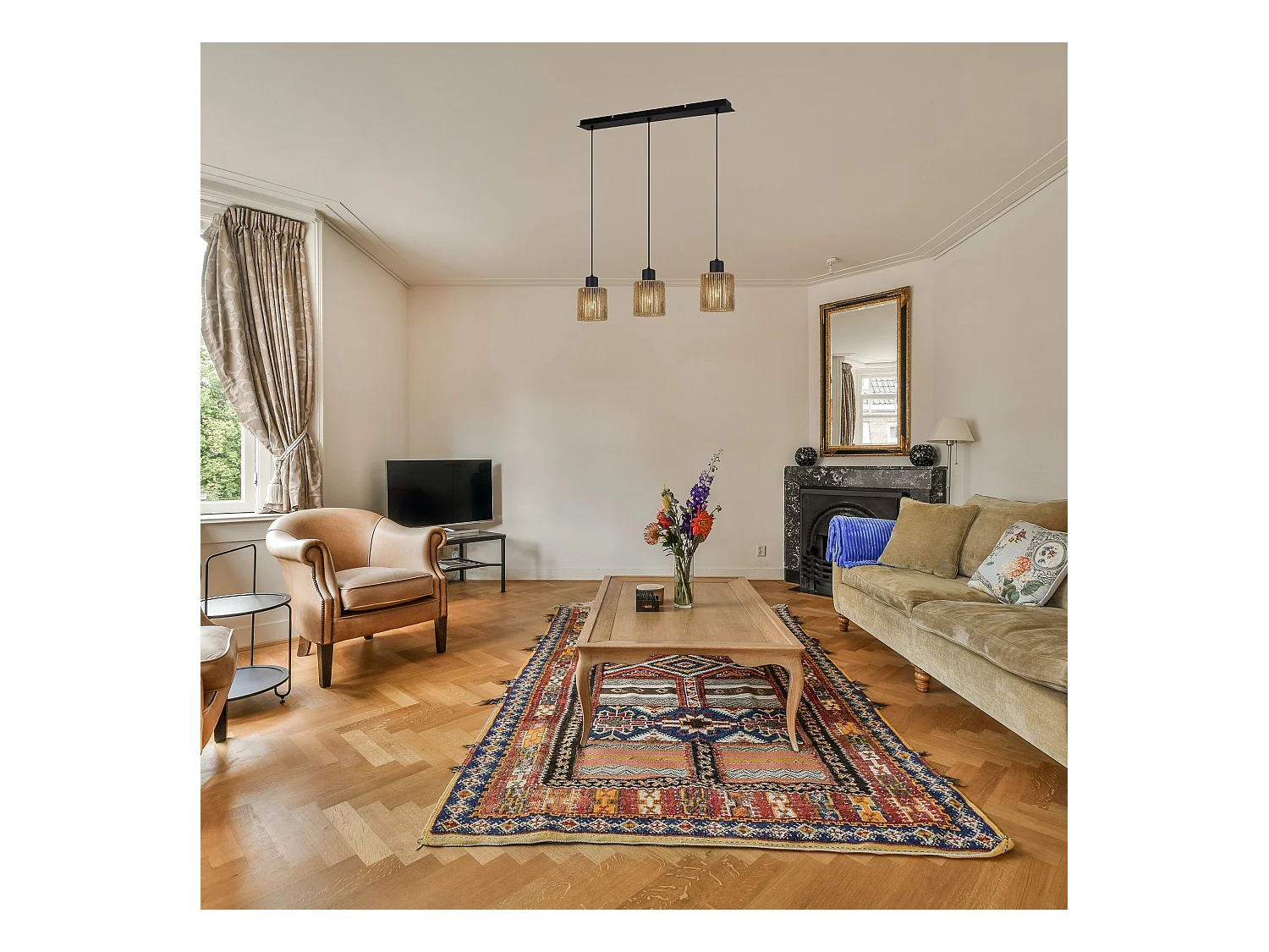 Lampe Suspendue Toolight App1821-3Cp Black