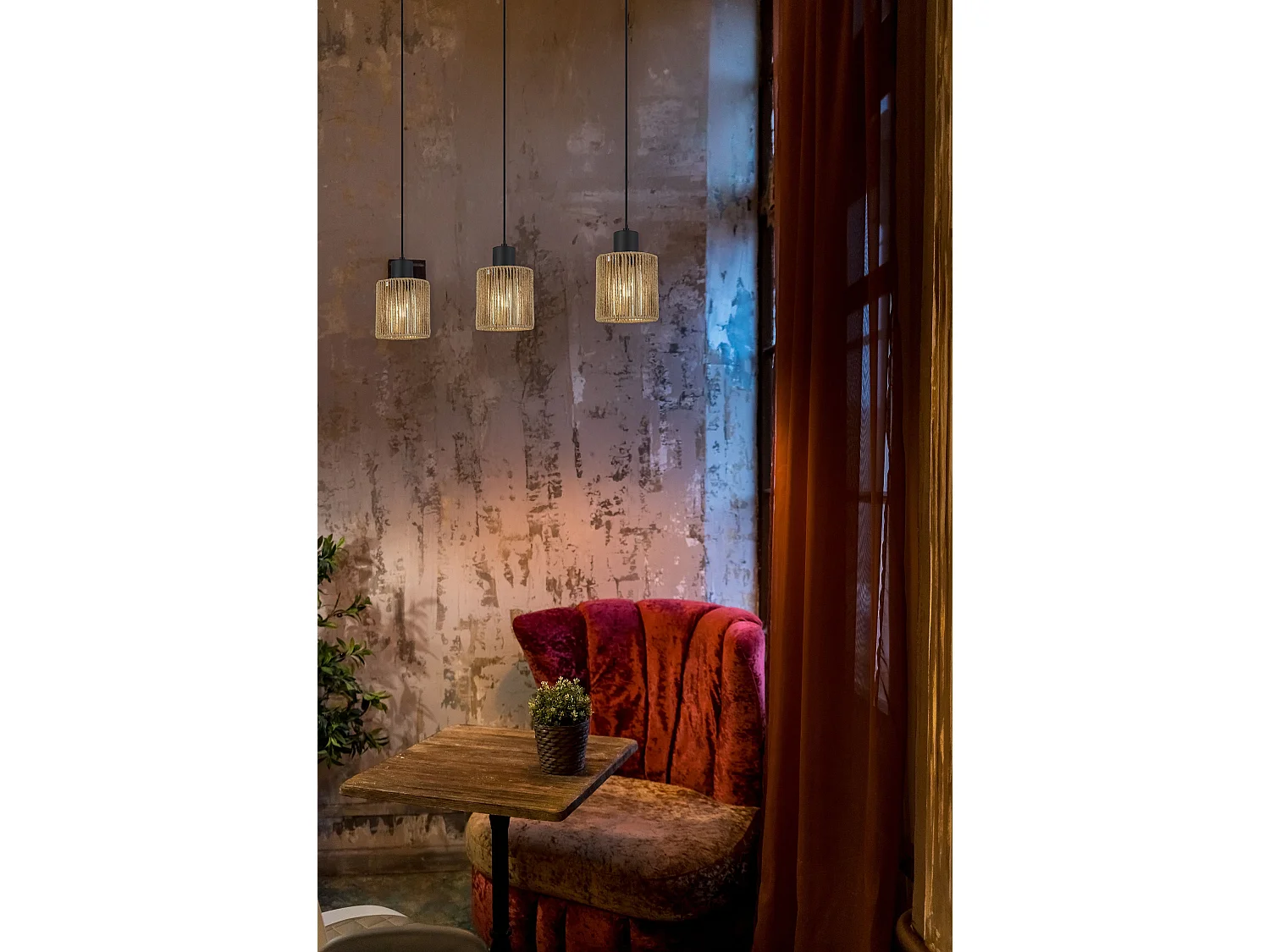 Lampada Toolight App1821-3Cp Black