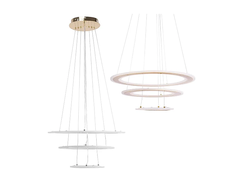 Lampe Suspendue Led Toolight G042-3Cp Gold