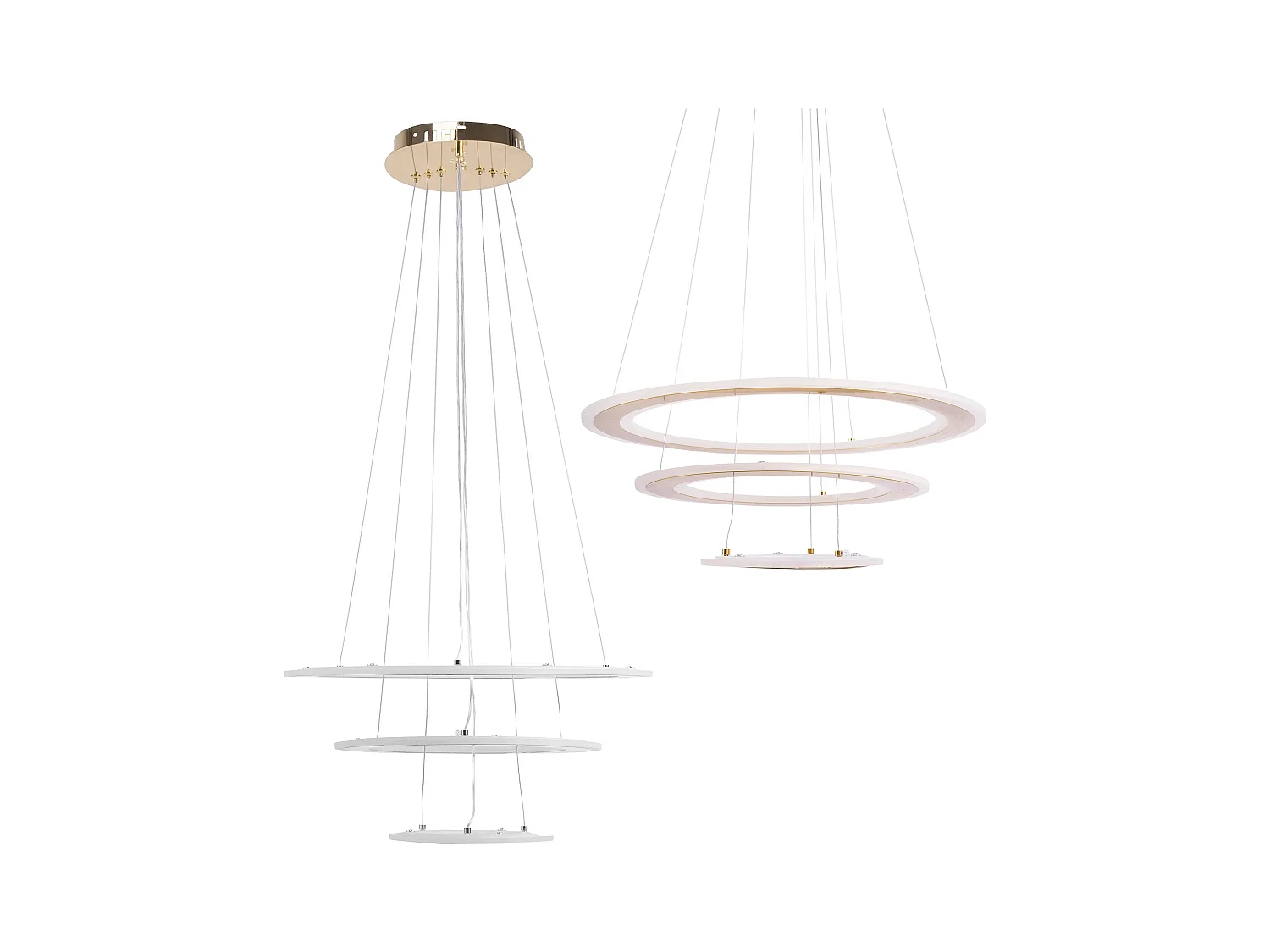 Lampe Suspendue Led Toolight G042-3Cp Gold