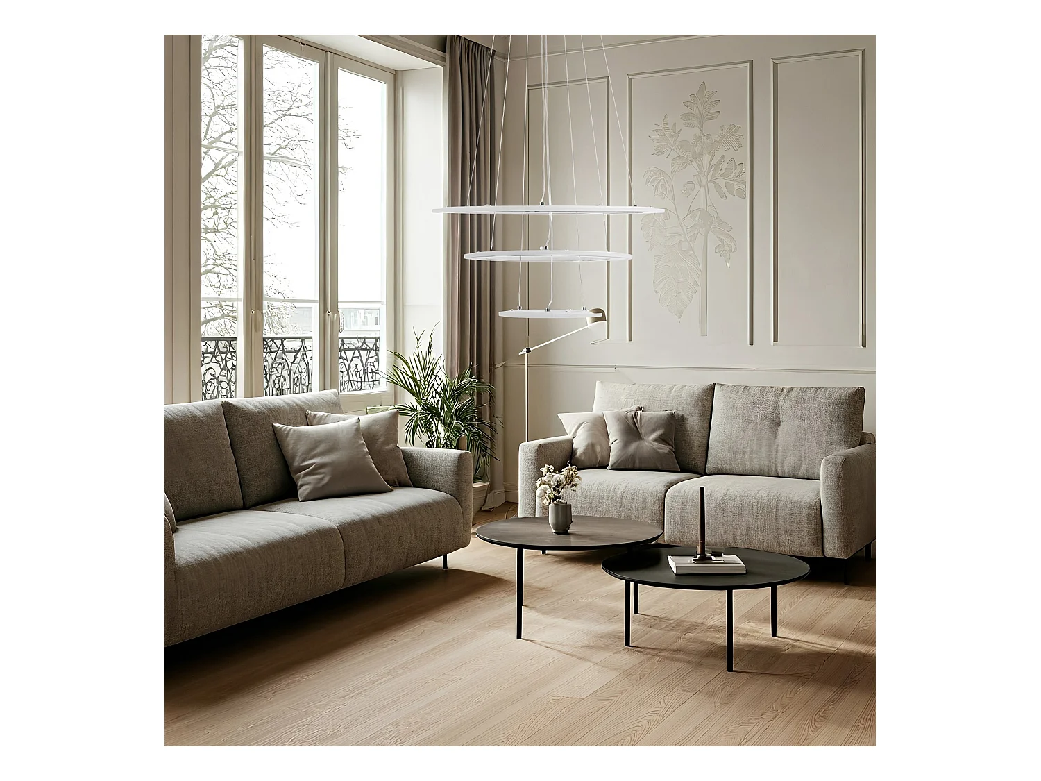 Lampe Suspendue Led Toolight G042-3Cp Gold