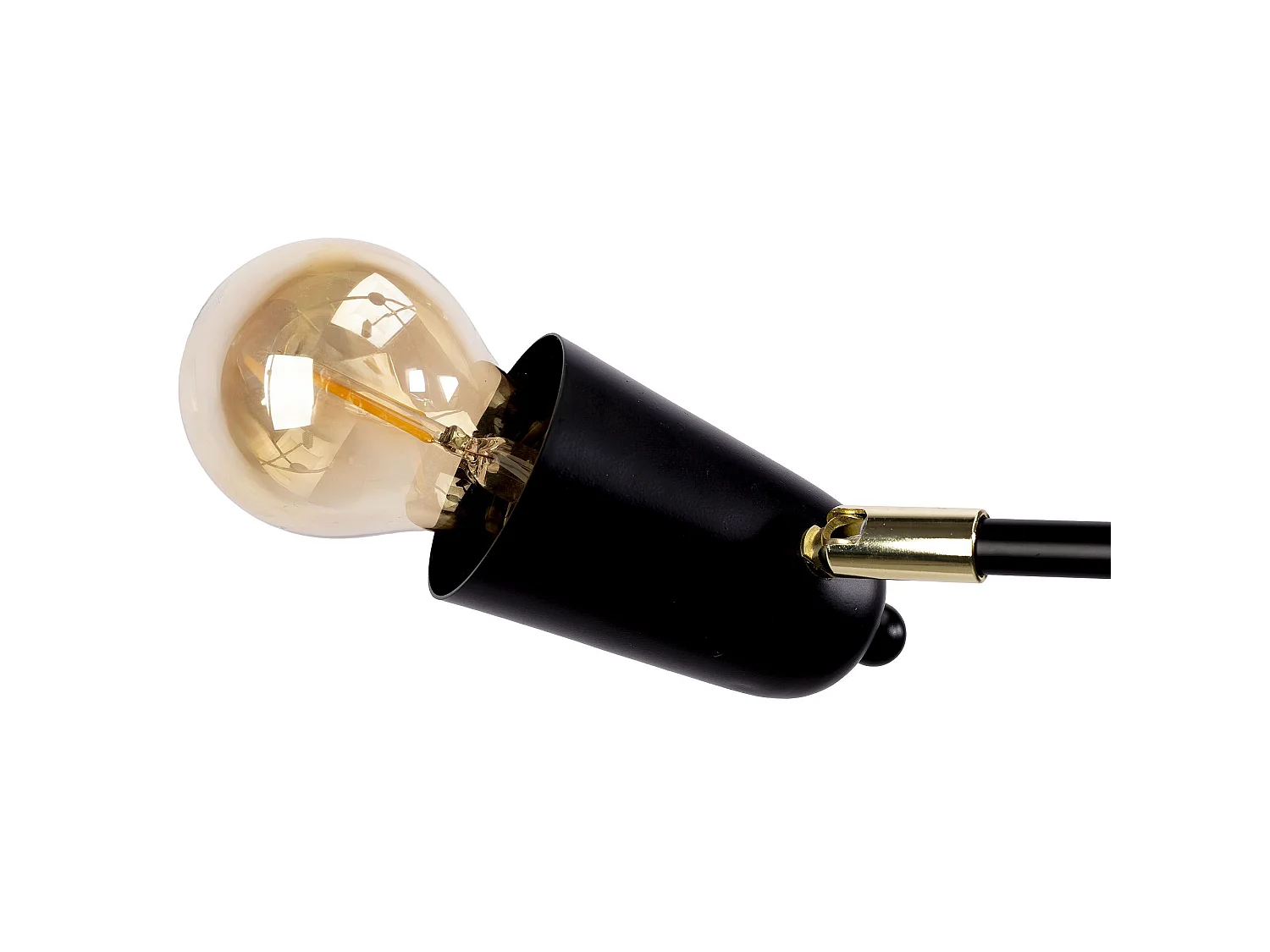 Candeeiro Suspenso Toolight App1708-4Cp Black Gold