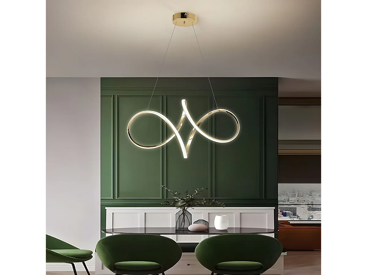 Hanglamp Led Toolight G081-1Cp Gold