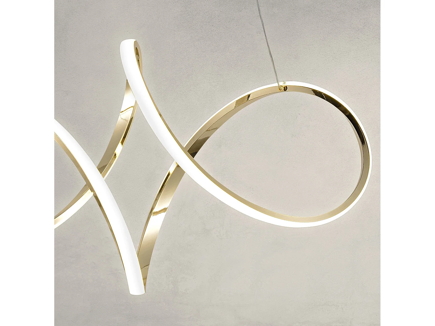 Hanglamp Led Toolight G081-1Cp Gold