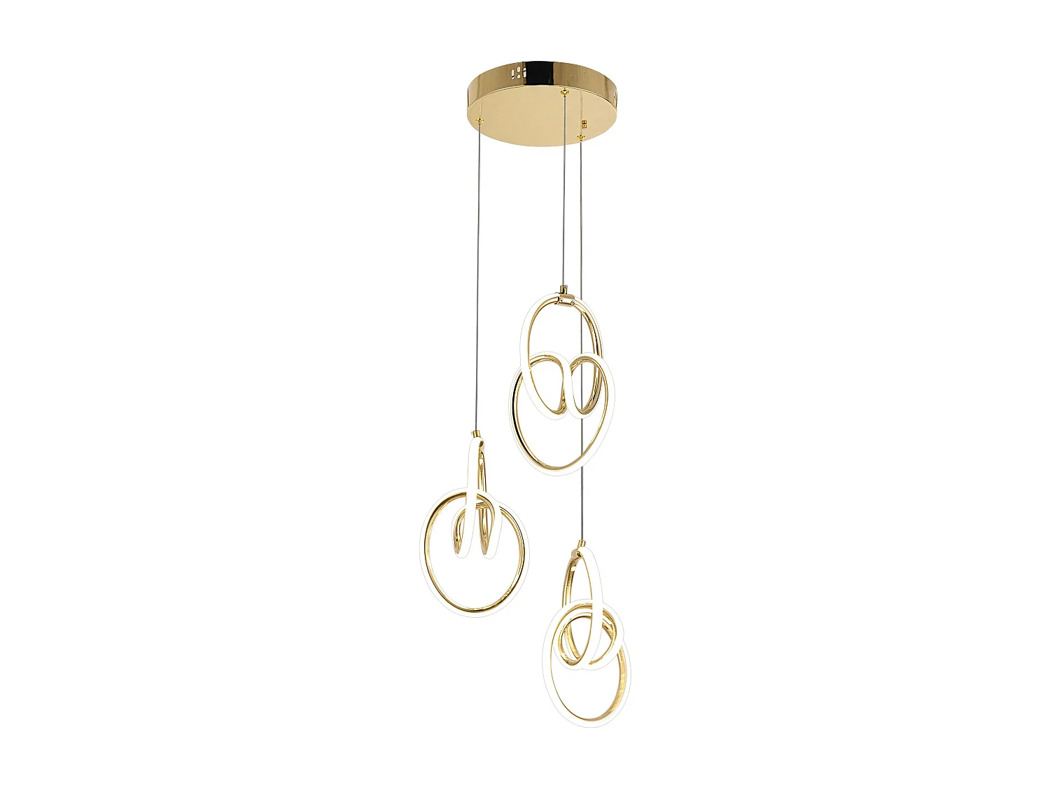 Lampe Suspendue Led Toolight G082-3Cpr Gold