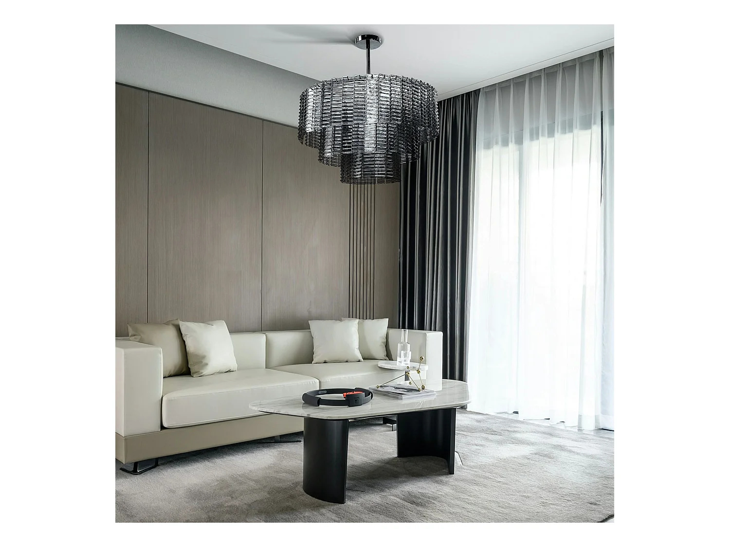 Lampe Suspendue Toolight App1678-8Cp Grey