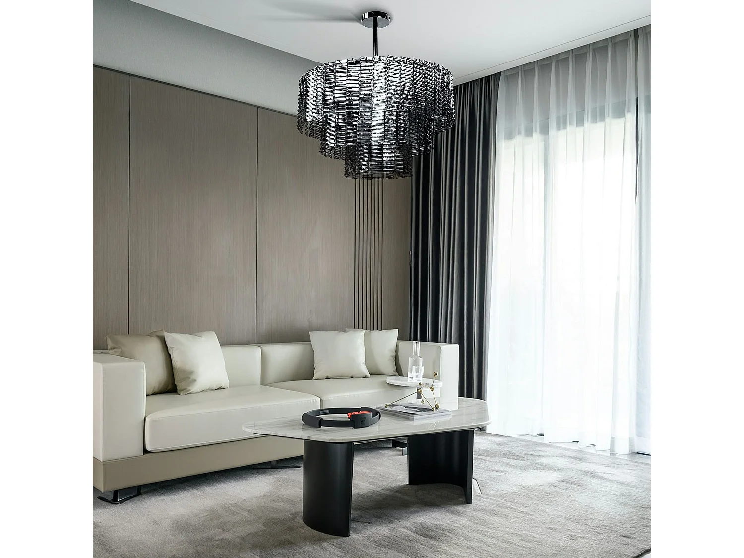 Lampe Suspendue Toolight App1678-8Cp Grey