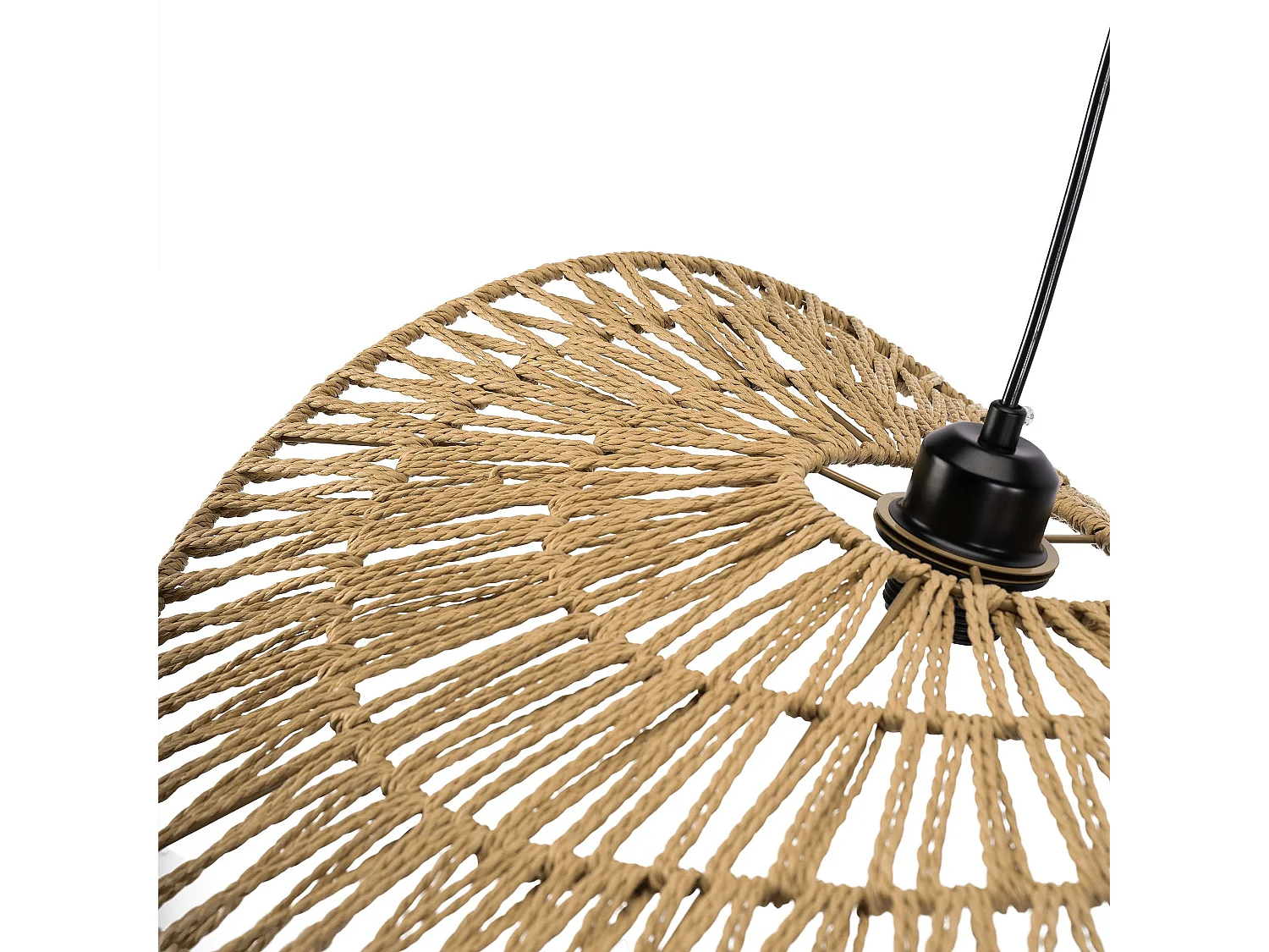 Lampe Suspendue Toolight App1739-1Cp Beige 50Cm