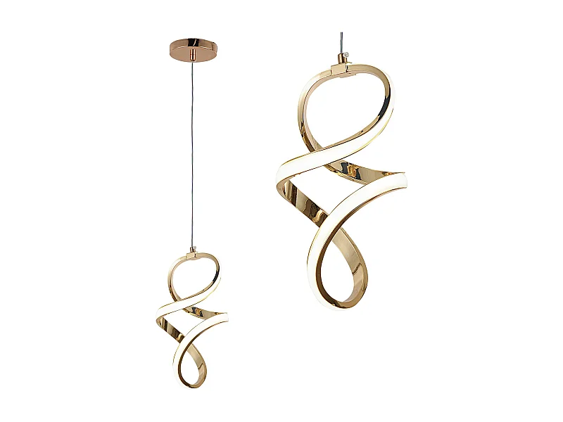 Hanglamp Led Toolight G074-1Cp Gold