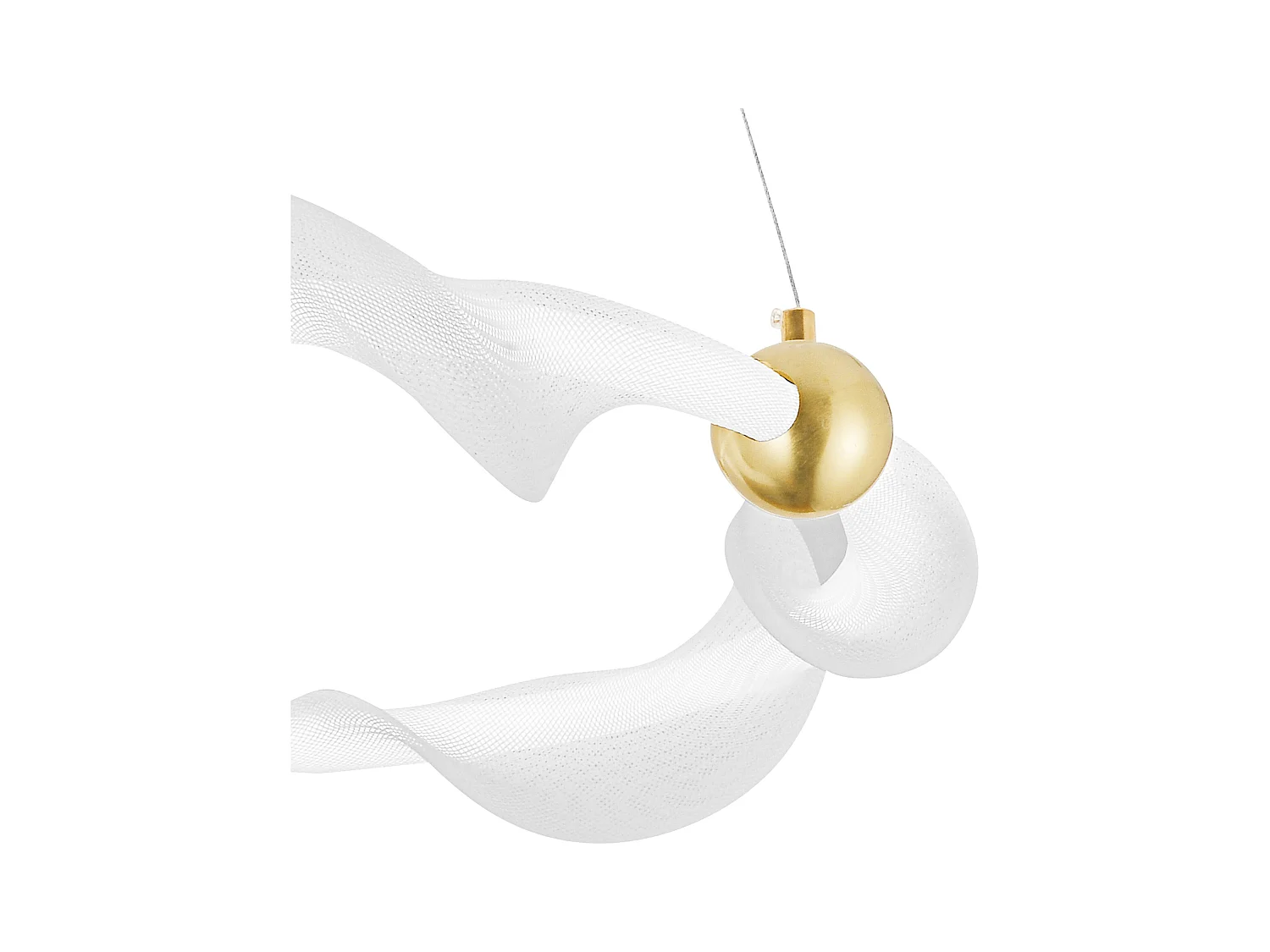 Lampe Suspendue Led Toolight G010-Cp White Gold