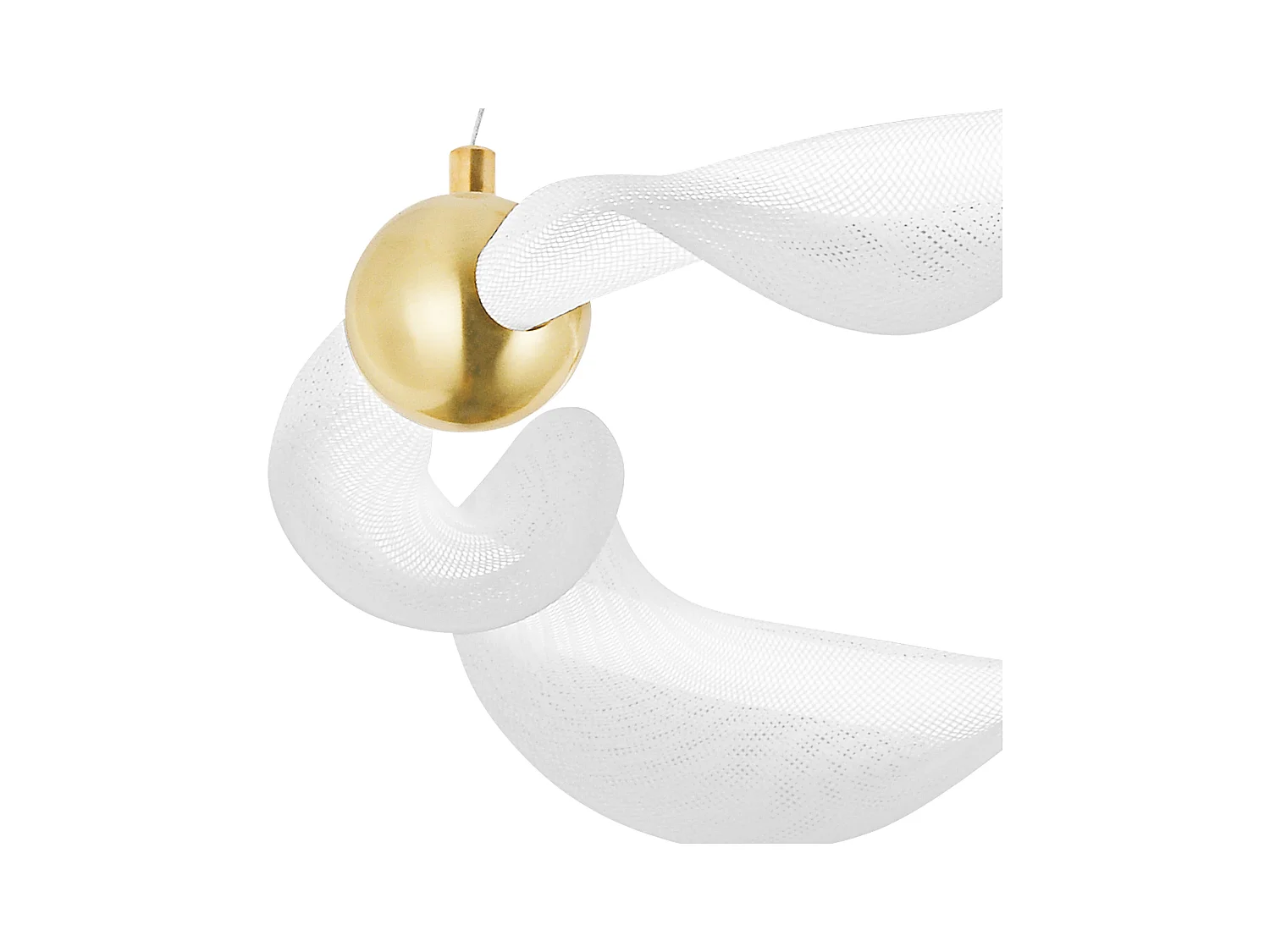 Lampe Suspendue Led Toolight G010-Cp White Gold