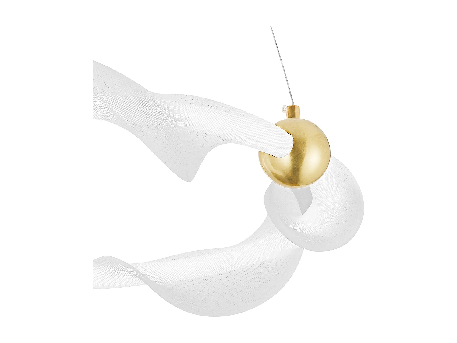 Lampe Suspendue Led Toolight G010-Cp White Gold