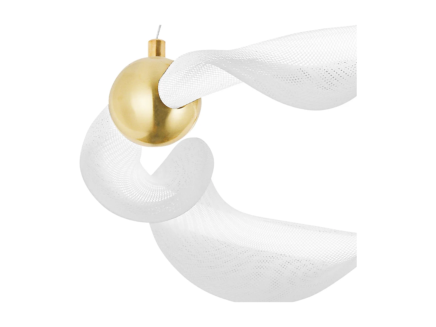 Lampe Suspendue Led Toolight G010-Cp White Gold