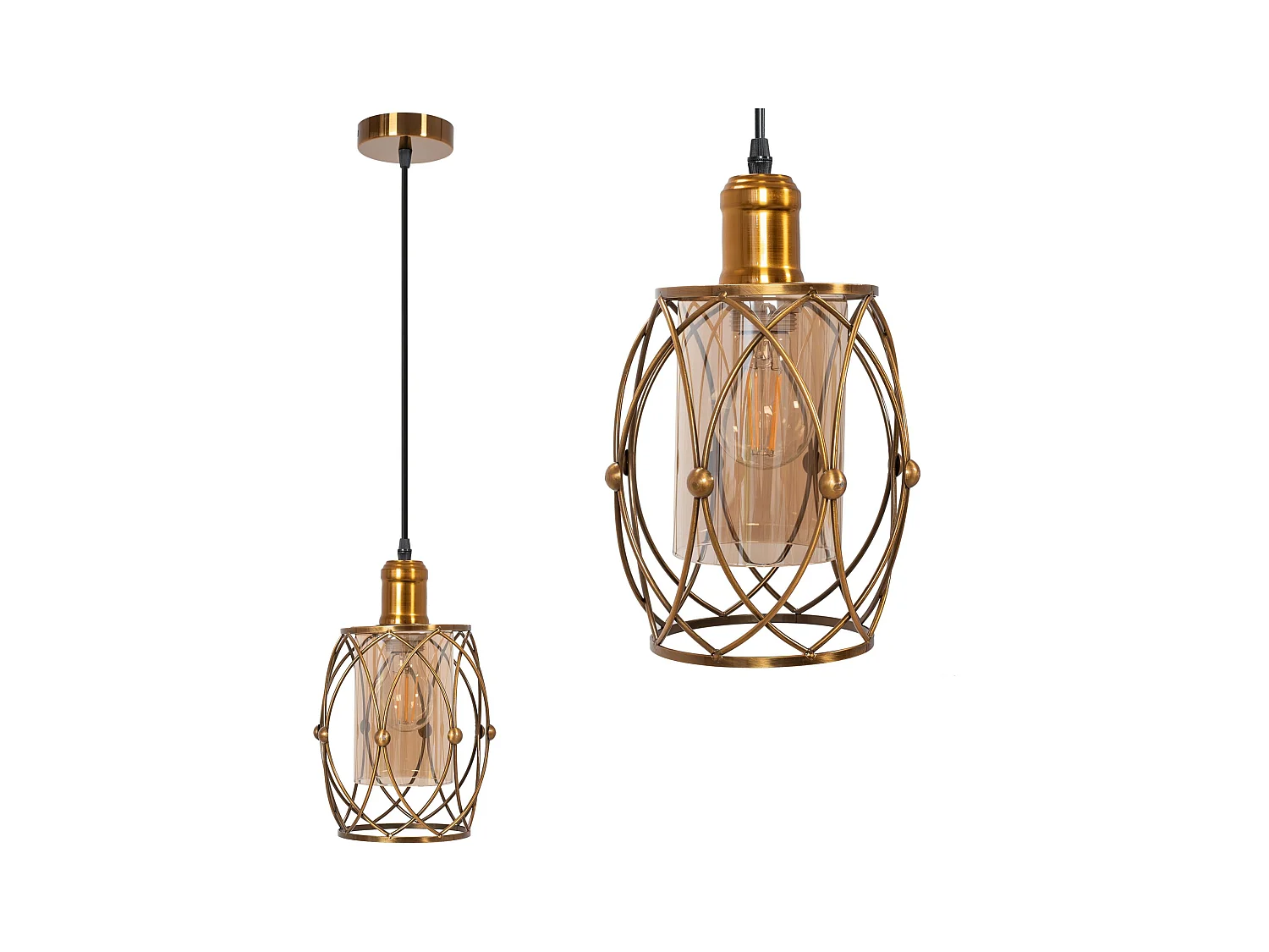 Lampe Suspendue Toolight App1128-1Cp Gold