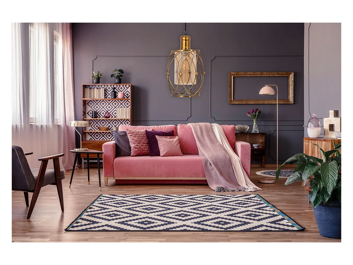 Lampe Suspendue Toolight App1128-1Cp Gold